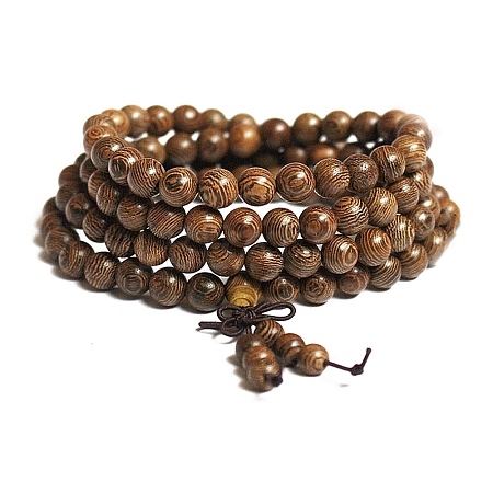 108 Beads Prayer Mala Bracelet PW-WG99698-02-1