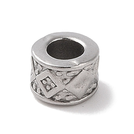 Non-Tarnish 304 Stainless Steel Beads STAS-Z058-03P-05-1