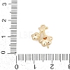 Brass Micro Pave Cubic Zirconia Pendants ZIRC-P122-03C-G-3