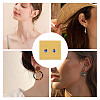 4 Colors Acrylic Single Earring Display Card ODIS-AR0001-05B-5
