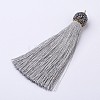 Nylon Tassels Pendant Decorations HJEW-G007-A06-1