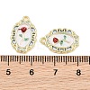 Alloy & Enamel & Resin Pendants RE-CBA415D-33G-3