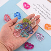 Transparent Acrylic Beads TACR-S154-57B-5