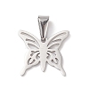 Non-Tarnish 304 Stainless Steel Pendants STAS-I135-32P-01-1