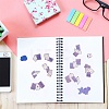 CRASPIRE Paper Flower Bowknot Stickers DIY-CP0008-63-5