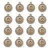 Alloy Pendant Cabochon Settings PALLOY-N156-01C-AB-1