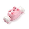 Opaque Resin Cute Pig Imitation Food Decoden Cabochons CRES-M016-01H-3
