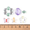 Dyed Transparent Acrylic Beads TACR-T028-70-3
