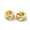 Rack Plating Brass Micro Pave Cubic Zirconia European Beads KK-F866-10G-2