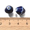 Vintage Style Glazed Ceramic Porcelain Beads PORC-H013-01-18-3