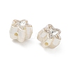 Baking Painted Acrylic & Rhinestone Beads RB-CBA19D7-03B-2