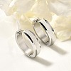 304 Stainless Steel Hoop Earrings for Women EJEW-C096-44P-1