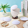 Cloth Round Fascinator Hat Base for Millinery Magic AJEW-WH0270-739A-5