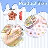 200Pcs Baking Paint Transparent Glass Beads GLAA-CJ0002-87-2