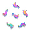 Ion Plating(IP) 201 Stainless Steel Charms STAS-N098-130M-2