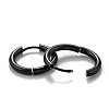 304 Stainless Steel Huggie Hoop Earrings EJEW-O087-09D-EB-2