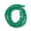 Faceted(32 Facets) Glass Beads Strands EGLA-J042-36A-05-2
