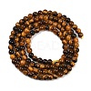 Natural Tiger Eye Beads Strands G-J303-11-3mm-5