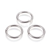 Tarnish Resistant 304 Stainless Steel Saw Cut Open Jump Rings STAS-P212-25P-04-1