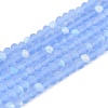 Transparent Glass Beads Strands EGLA-A044-T1mm-MB14-1