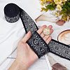 Gorgecraft Ethnic style Embroidery Polyester Ribbons OCOR-GF0002-24A-3