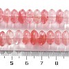 Cherry Quartz Glass Beads Strands G-P559-A12-02-5