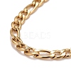 Ion Plating(IP)  304 Stainless Steel Chain Necklaces NJEW-A002-06G-2