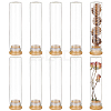 BENECREAT 10Pcs Glass Bead Storage Tubes AJEW-BC0006-90A-1