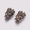 Tibetan Style Alloy Beads TIBEB-L002-05B-1