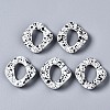 Spray Painted CCB Plastic Linking Rings LS-CCB-Q091-019A-1