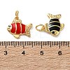 Ocean Brass Charms KK-D221-21G-02-3