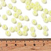 Imitation Jade Glass Seed Beads SEED-Z001-A-A07-4