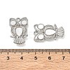 304 Stainless Steel Pendant Cabochon Settings SA-CBAE5AC-16P-3