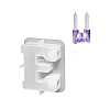 Letter Embossed Pillar DIY Candle Silicone PW-WG5DEFC-09-1