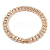 Brass Link Chain Bracelets for Women Men BJEW-P324-01H-KCG-1