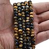 Natural Tiger Eye Beads Strands G-Z111-A02-03-2