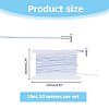 10.94 Yards 1Set Round Polyester Elastic Cords OCOR-NB0001-96A-2
