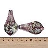 Lampwork Big Pendants FOIL-K003-01A-3