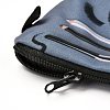 Polyester Tarp Zip Cosmetic Pouches ABAG-G010-01B-3