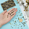 400Pcs 4 Colors Alloy Snap Rivet Butt Screw FIND-GF0009-29-3