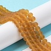 Transparent Glass Beads Strands EGLA-A034-T6mm-MD04-2