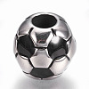 304 Stainless Steel European Beads STAS-O101-03P-14-1