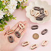 WADORN 16Pcs 2 Colors Alloy Screw-in Eyelet Grommets FIND-WR0008-52-4