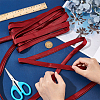 6M Polyester Satin Ribbons OCOR-WH0082-66A-3