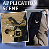 16Pcs 4 Styles Iron Rhinestone Safety Pins FIND-SC0022-25G-7