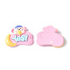 Opaque Resin Cabochons LS-CRES-P023-01C-2