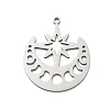 201 Stainless Steel Pendants SA-CBA6FBD-03P-1