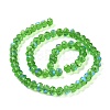 Electroplate Glass Beads Strands X1-EGLA-A034-T8mm-L08-2