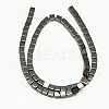 Non-magnetic Synthetic Hematite Beads Strands X-G-S079-6mm-2