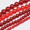 Natural & Dyed Malaysia Jade Bead Strands G-A146-6mm-A02-2